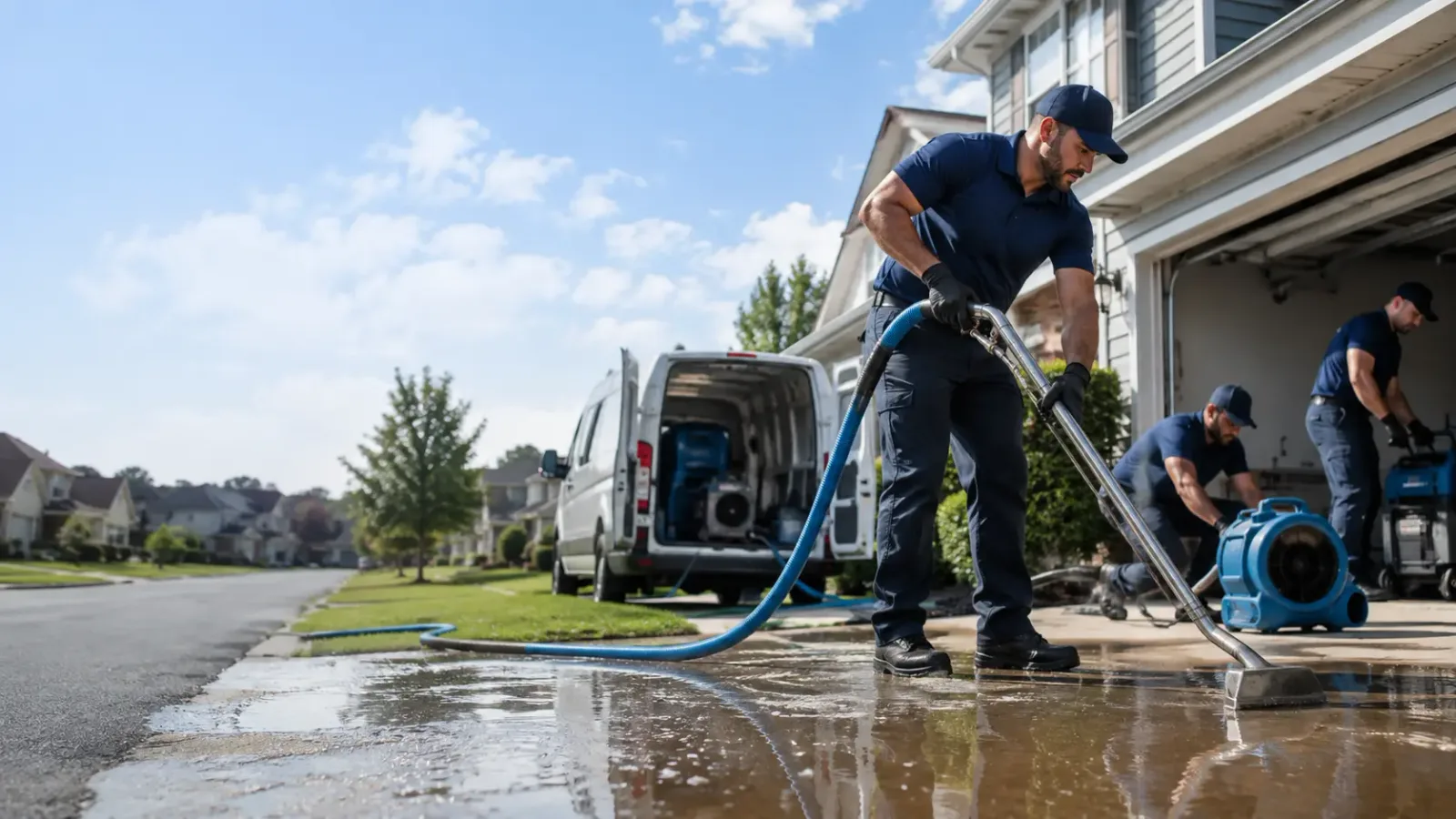 Flood Damage Restoration in Temple, ME